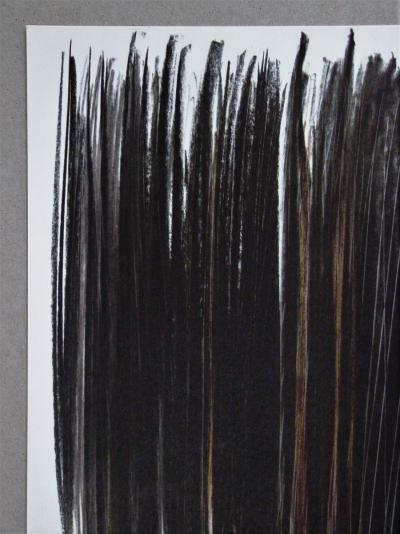 Hans HARTUNG (d'après) - Pastel P.1960-76, 1961 - Lithographie offset signée 2