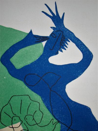 Henri LAURENS - Dialogues, 1951 - Original wood engraving 2