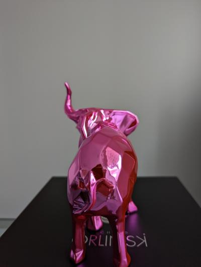 Richard ORLINSKI - Elephant Spirit (Pink Edition) - Sculpture 2