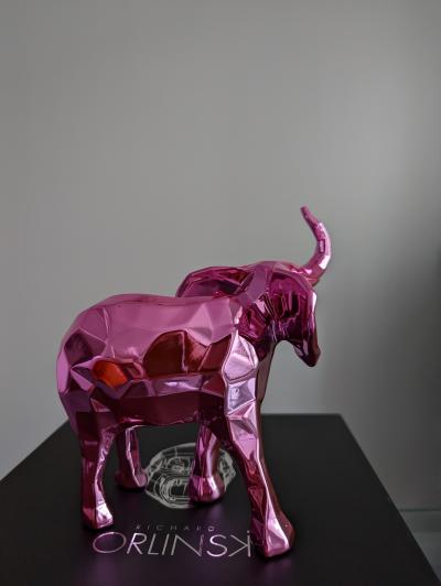 Richard ORLINSKI - Elephant Spirit (Pink Edition) - Sculpture 2
