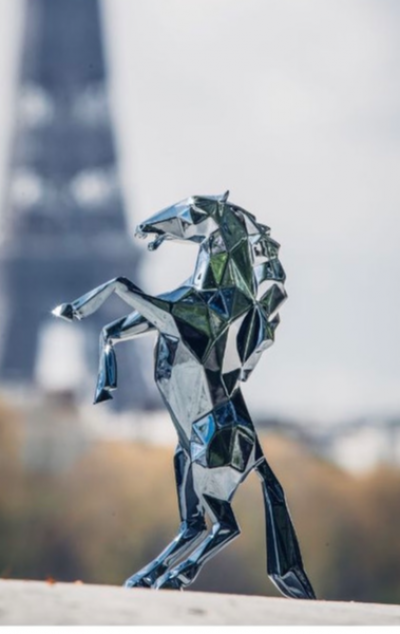 Richard ORLINSKI - Horse spirit (Pearl Grey Edition) - Sculpture 2