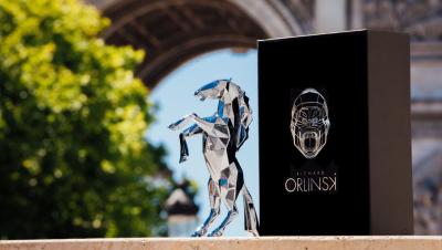 Richard ORLINSKI - Horse spirit (Pearl Grey Edition) - Sculpture 2