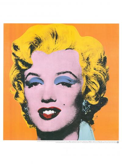 Andy WARHOL (d’après) - Marilyn Orange - Impression