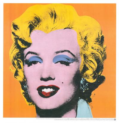 Andy WARHOL (d’après) - Marilyn Orange - Impression 2