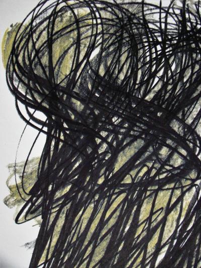 Hans HARTUNG (d’après) - Pastel P.1960-166, 1961 - Lithographie offset signée 2