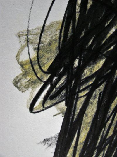 Hans HARTUNG (d’après) - Pastel P.1960-166, 1961 - Lithographie offset signée 2