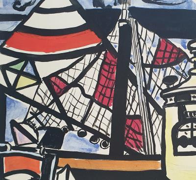 Fernand LÉGER (d’après) - Le Samovar, 1959 - Pochoir lithographie 2