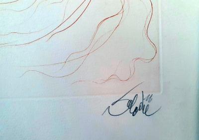 Jean-Baptiste VALADIE - Les deux amies, vers 1976 - Gravure originale 2