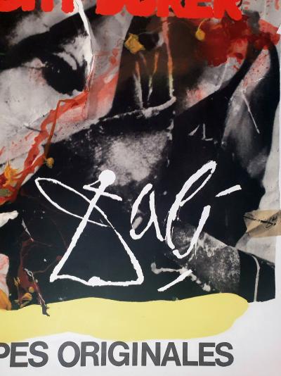 Salvador Dali (d’après) - Hommage à DURER, 1971 - Affiche lithographique 2