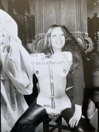 Patrick Siccoli - Orlan, Le Baiser de l’Artiste - Impression argentée 2
