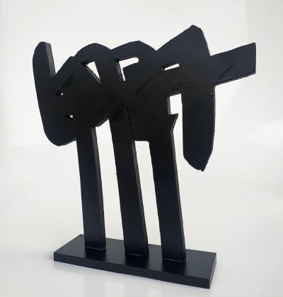 PyB - outreNOIR2  pour Soulages , 2022 - Sculpture 2