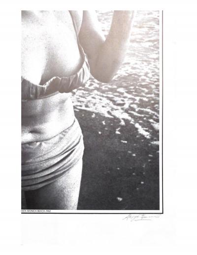 George Barris - Feelin the Surf, Santa Monica Beach - Photolithographie 2