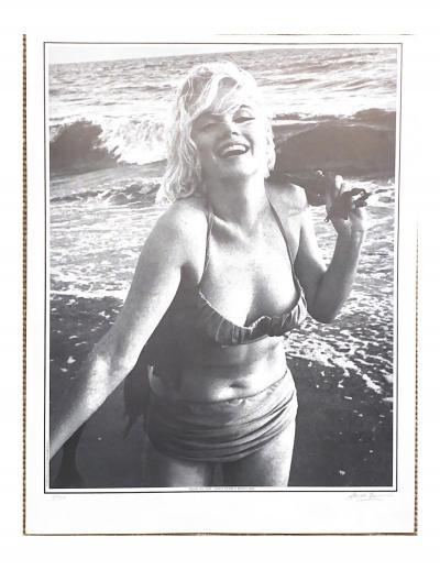 George Barris - Feelin the Surf, Santa Monica Beach - Photolithographie 2