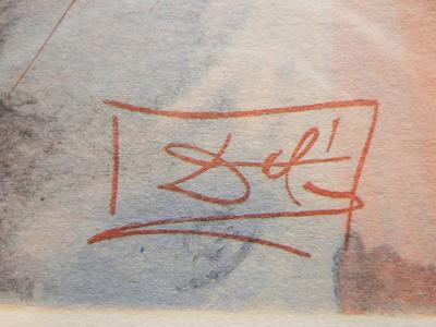 Salvador DALI - La splendeur de Béatrice, Gravure sur bois 2