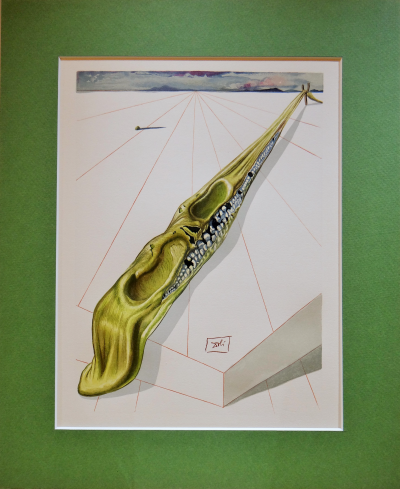 Salvador DALI - Les blasphémateurs, Gravure sur bois 2