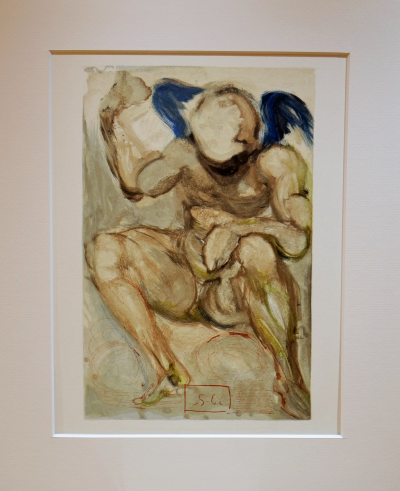 Salvador DALI - L’envie, Gravure sur bois 2