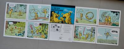 Franquin - portfolio - le nid des marsupilamis - 2003 - 8 sérigraphies 2