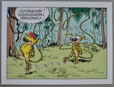Franquin - portfolio - le nid des marsupilamis - 2003 - 8 sérigraphies 2