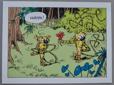Franquin - portfolio - le nid des marsupilamis - 2003 - 8 sérigraphies 2