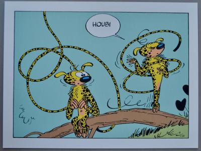Franquin - portfolio - le nid des marsupilamis - 2003 - 8 sérigraphies 2