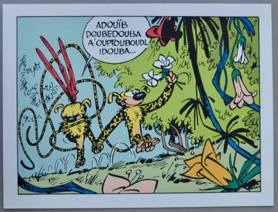 Franquin - portfolio - le nid des marsupilamis - 2003 - 8 sérigraphies 2