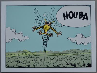 Franquin - portfolio - le nid des marsupilamis - 2003 - 8 sérigraphies 2