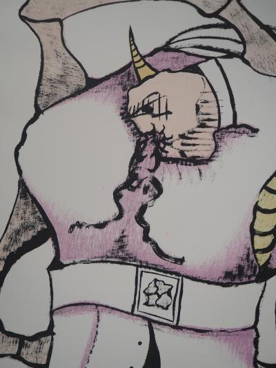 Jorge CAMACHO - Colosse de Pierre - Lithographie originale, signée au crayon 2