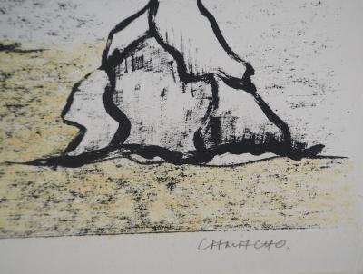 Jorge CAMACHO - Colosse de Pierre - Lithographie originale, signée au crayon 2