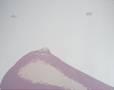César - Le Sein - Lithographie originale, signée au crayon 2