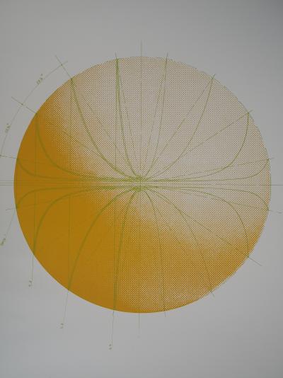 Piotr Kowalski - Lignes de Champ - Lithographie originale, signée au crayon 2