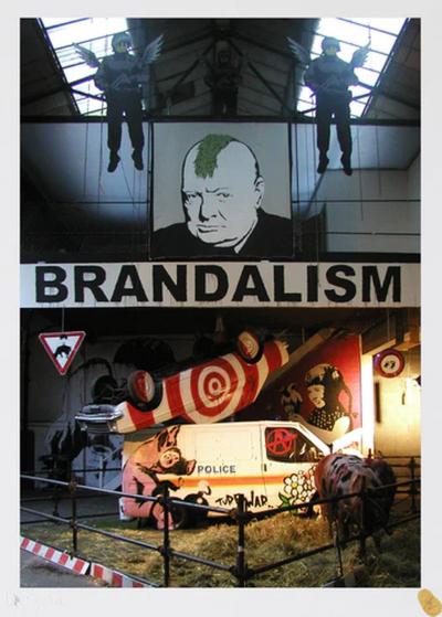 Steve Lazarides - Brandalism - Photo numérotée et signée