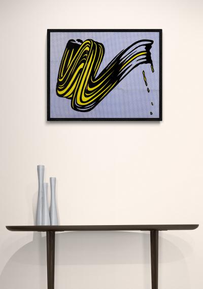 Roy LICHTENSTEIN - Coup de pinceau, 1965 - Mailer lithographique offset 2