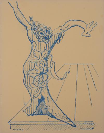 Max ERNST - Electra, 1939 (first edition)  Original Lithograph 2
