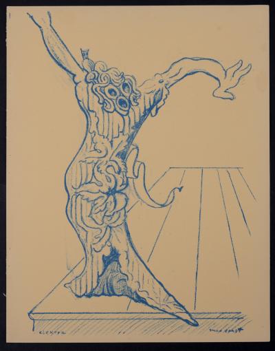 Max ERNST - Electra, 1939 (first edition)  Original Lithograph 2