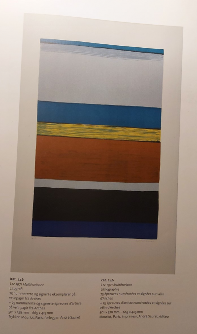 Anna Eva BERGMAN (1909-1987) - L12-1971 Multihorisont (1971) - Lithographie originale 2