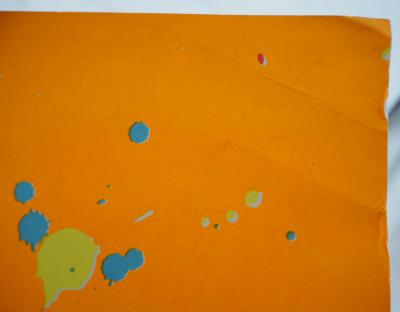 Walasse Ting - Flower Power - Original lithograph, Signed 2