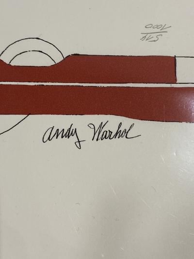 Lithographie par Andy Warhol 2