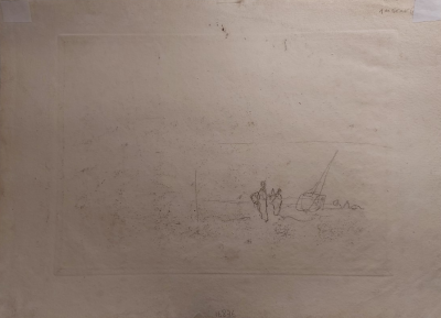 Felix BUHOT - Au fil de l’eau, circa 1875 - Eau-forte et pointe sèche 2