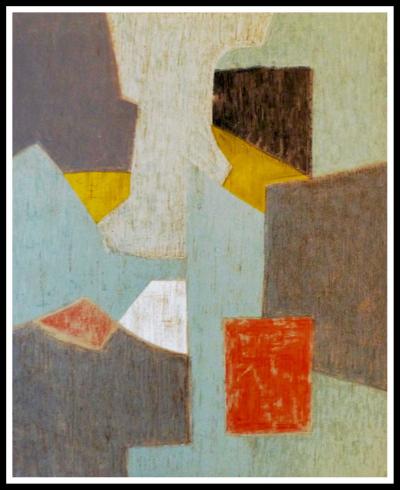 Serge POLIAKOFF - Gouache III, 1970 -  Lithographie