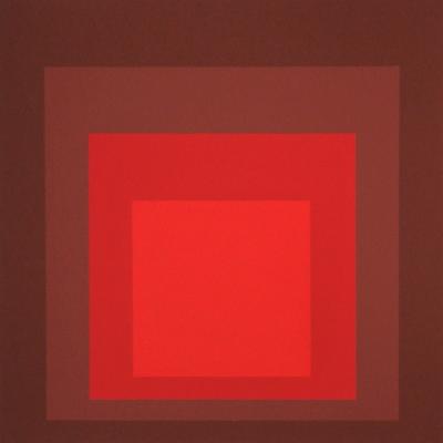 Josef ALBERS (d’après) - Hommage au Carré - RI d-5, 1977 - Sérigraphie
