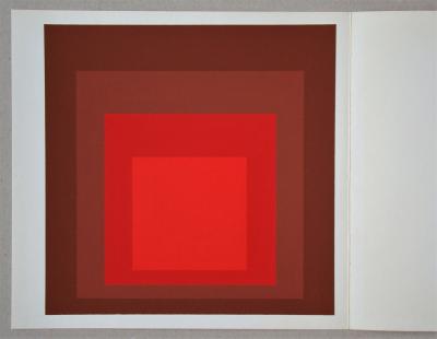 Josef ALBERS (d’après) - Hommage au Carré - RI d-5, 1977 - Sérigraphie 2
