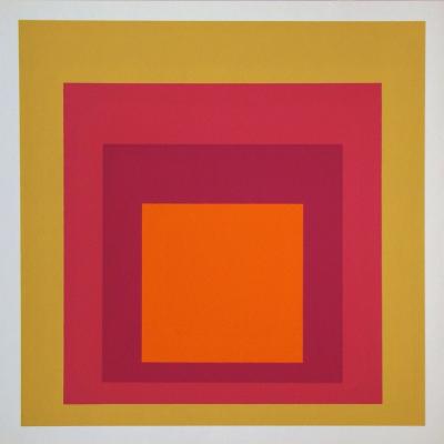 Josef ALBERS (after) - Homage to the Square - La Tehuana, 1977 - Silkscreen print 2