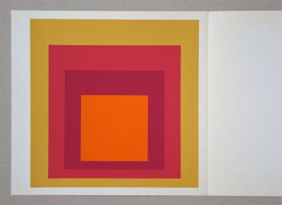 Josef ALBERS (after) - Homage to the Square - La Tehuana, 1977 - Silkscreen print 2