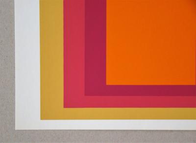 Josef ALBERS (after) - Homage to the Square - La Tehuana, 1977 - Silkscreen print 2