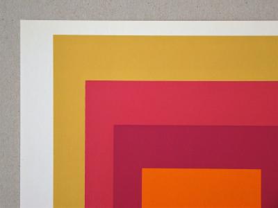 Josef ALBERS (after) - Homage to the Square - La Tehuana, 1977 - Silkscreen print 2