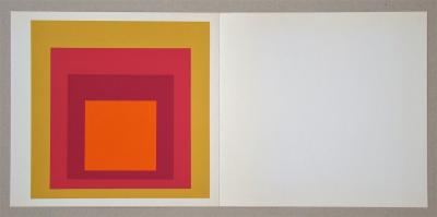 Josef ALBERS (after) - Homage to the Square - La Tehuana, 1977 - Silkscreen print 2
