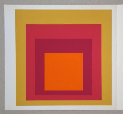 Josef ALBERS (after) - Homage to the Square - La Tehuana, 1977 - Silkscreen print 2