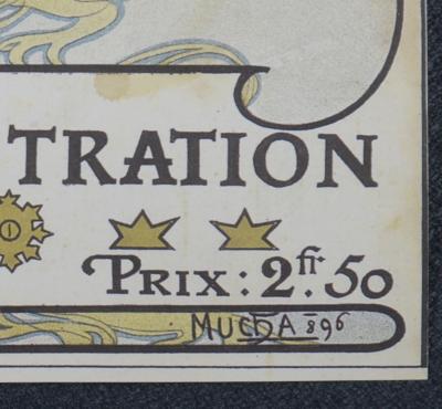 Alphonse MUCHA - L’Illustration magazine: cover for Christmas 1896/1897, (1896) - Lithograph in colors. 2