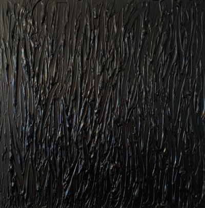Jackart - Black Wood - Technique mixte sur toile 2