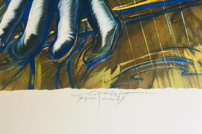 Ernest PIGNON-ERNEST - Sans-titre, 2000 - Lithographie originale signée au crayon 2